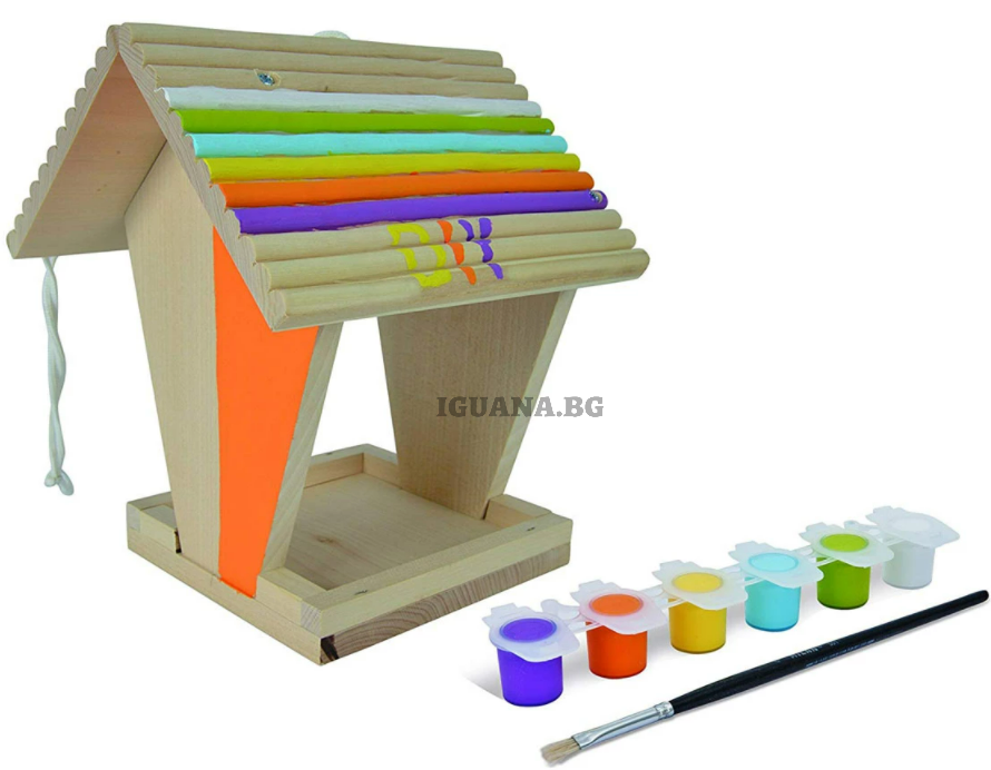Хранилка за птици Eichhorn, за оцветяване