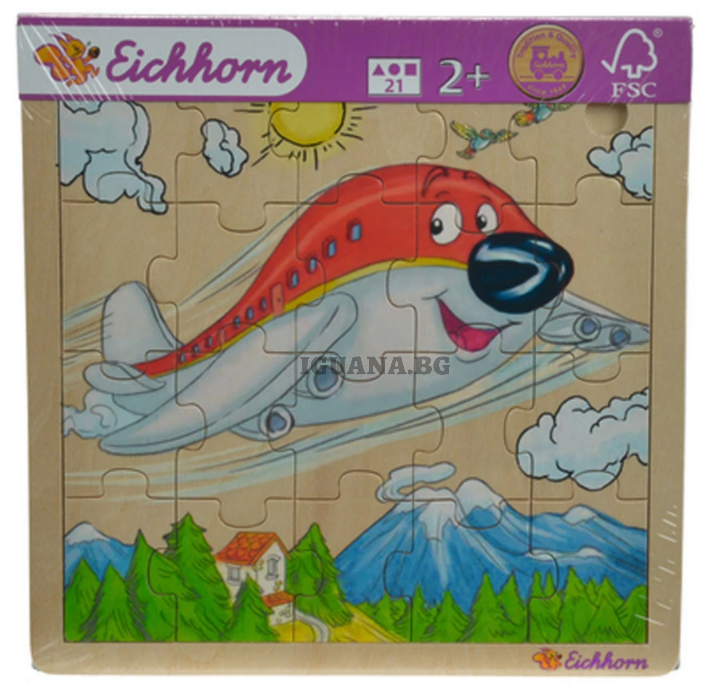 Дървен пъзел Eichhorn, САМОЛЕТ