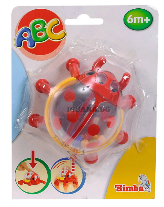 Дрънкалка калинка Simba