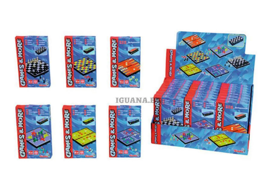 Магнитни игри, 3 вида