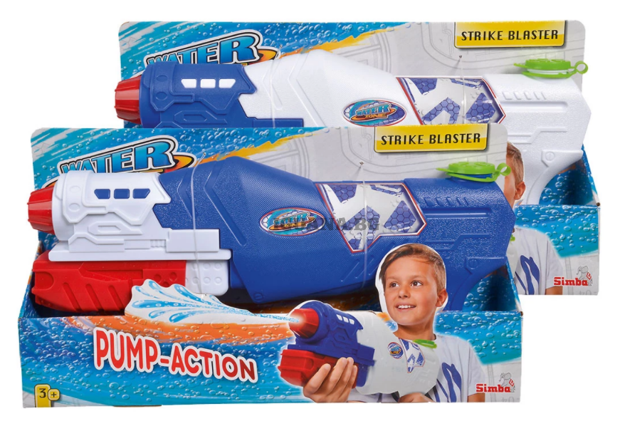 Воден пистолет Simba Strike Blast, 2 вида , 38 см