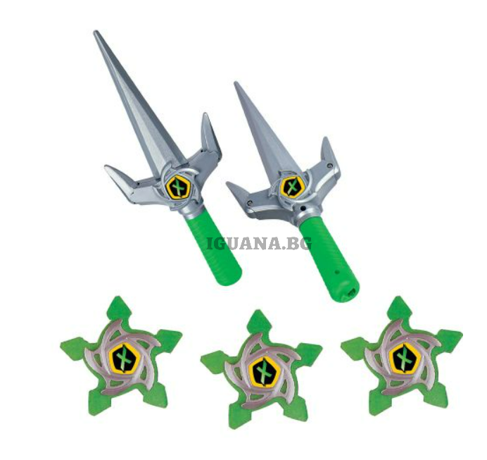 SIMBA Нинджа тризъбец и звезди за хвърляне