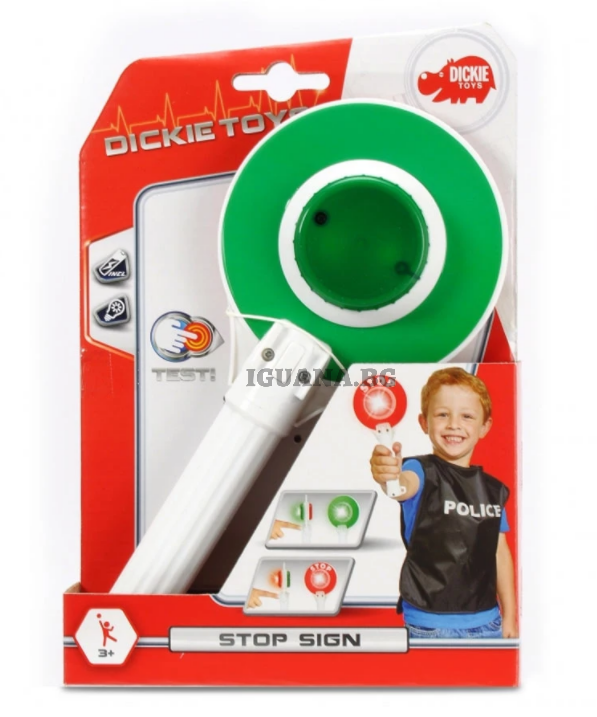 Полицейска стоп палка Дики, 24см.