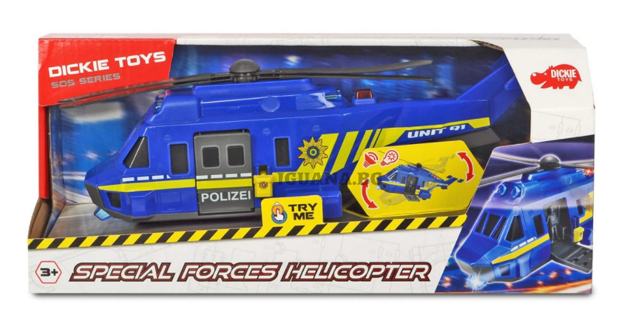 Патрул хеликоптер Дики SOS, 26 см