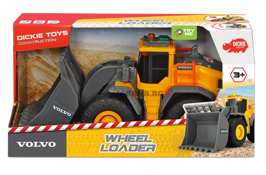 Колесен товарач Дики Volv, 23 см.