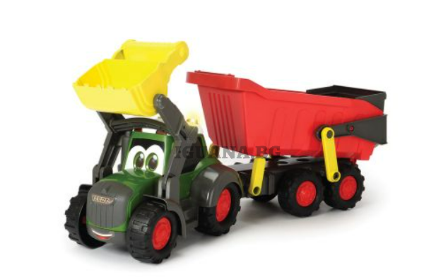 DICKIE Трактор с ремарке HAPPY FARM