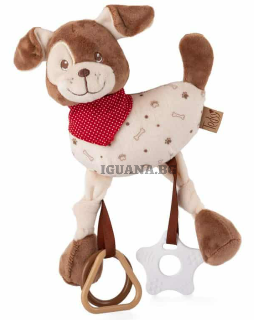 Бебешка играчка куче за гушкане