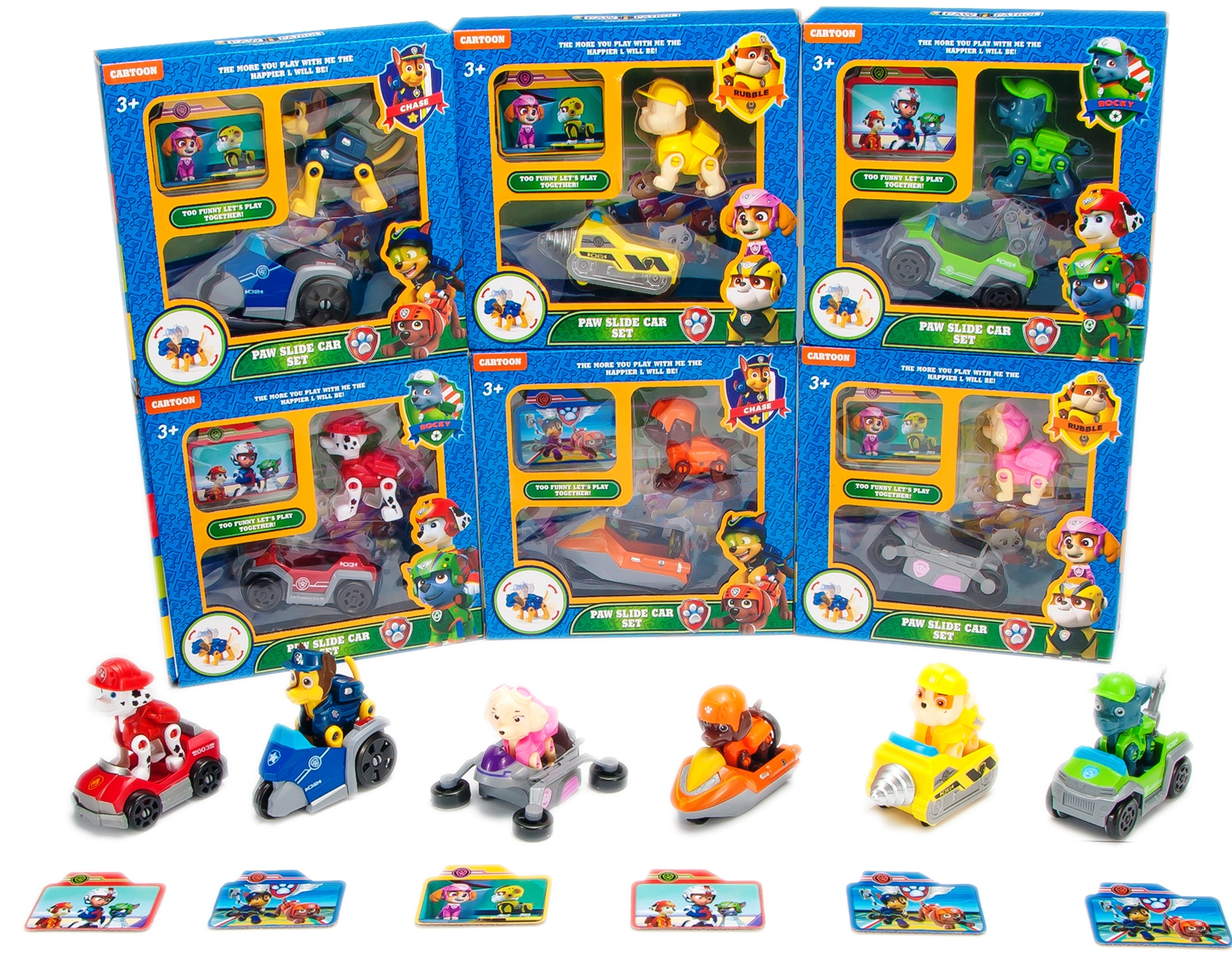 Кученце с Кола и Карта / 6 вида