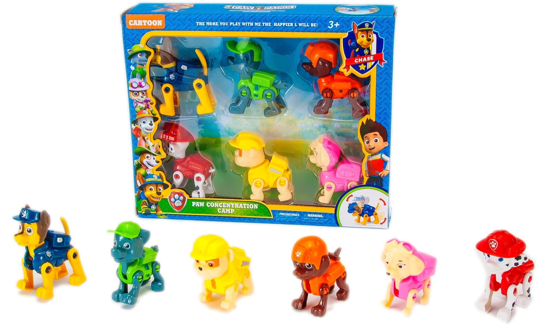 Комплект Кученцата 6бр. с подвижни крайници