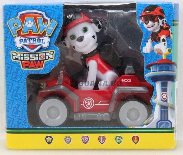 Детска Кола с КУЧЕНЦАТА 6 вида