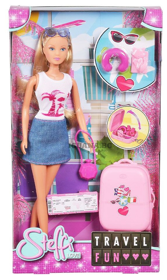 Steffi Love Кукла СТЕФИ ЗАБАВНО ПЪТЕШЕСТВИЕ