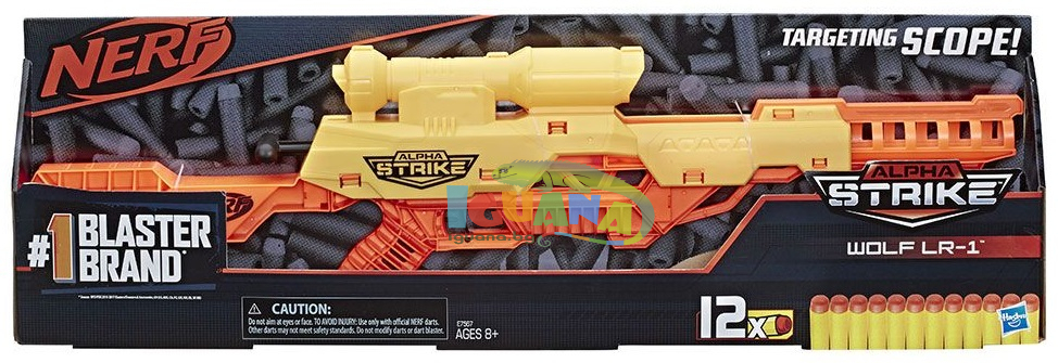 NERF Бластер ALPHA STRIKE WOLF LR 1