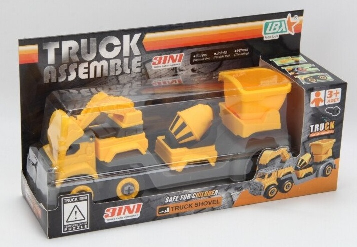 Детски Строителен Камион с Ключове 3в1