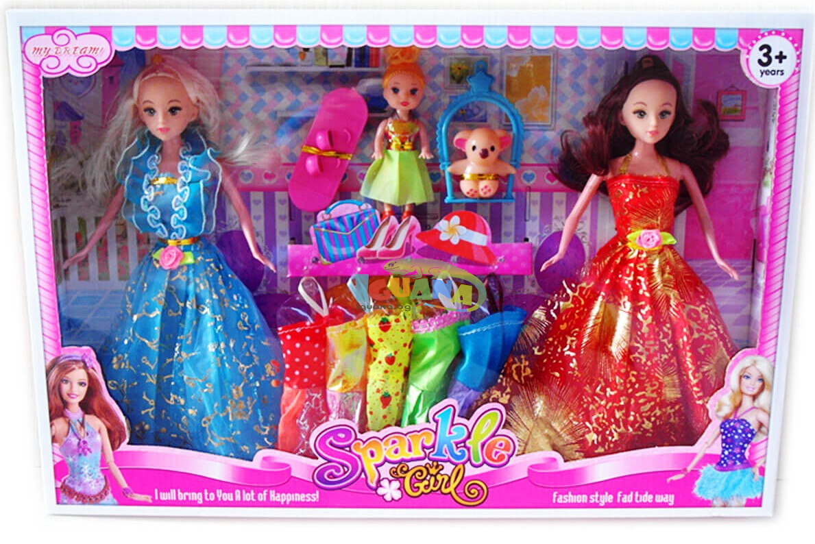 Детски Комплект Кукли с Дете и Коала