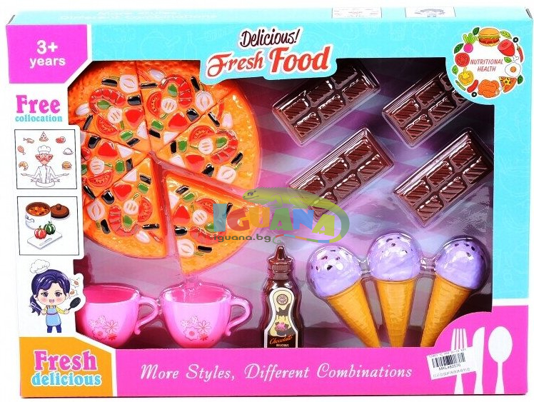 Детски Комплект Пица с Десерти