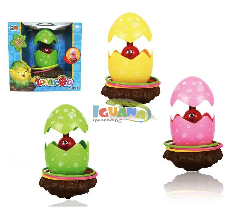 Интерактивно Яйце с Фигурка Свети , Пее и се Движи