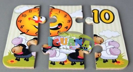 Часовникът и Числата - Забавен Пъзел