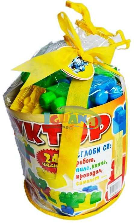 Цветен Конструктор 24 части
