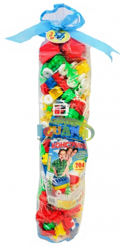 Цветен Конструктор 204 части