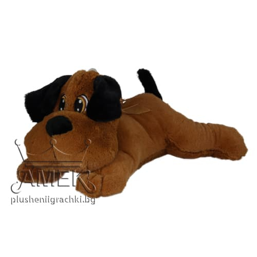 Куче легнало Кафяв, 43см