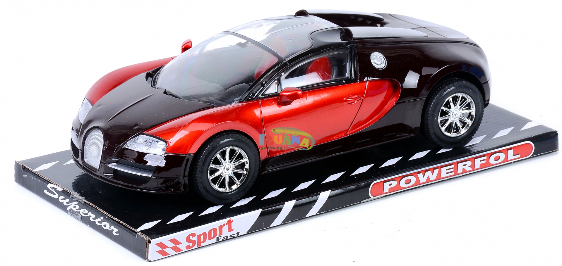 Детска Спорта Кола Бугати, 2 Цвята