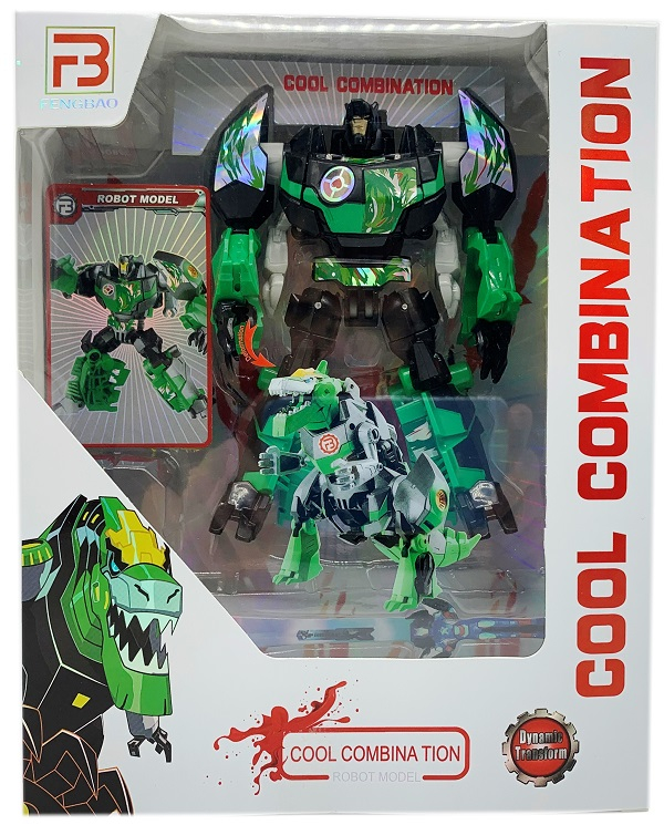 Трансформър с Оръжие и Карта, Зелен