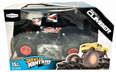 OFF ROAD Джип с дистанционно, меки гуми, USB зарядно, 4 амортисьора MONSTER TRUCK