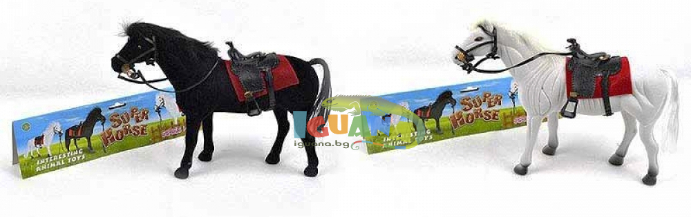 Кон, 2 цвята, ГОЛЯМ 28 x 6.50 x 26cm