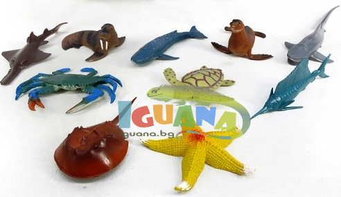 Комплект Морски Животни 10бр