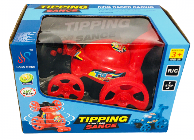 Кола с Радиоконтрол, 360 градуса ротация, 2 посоки, 4 цвята