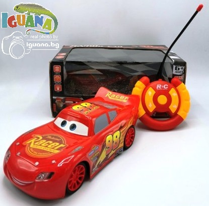 Кола Анимационен Герой с Радиоконтрол, 4 посоки