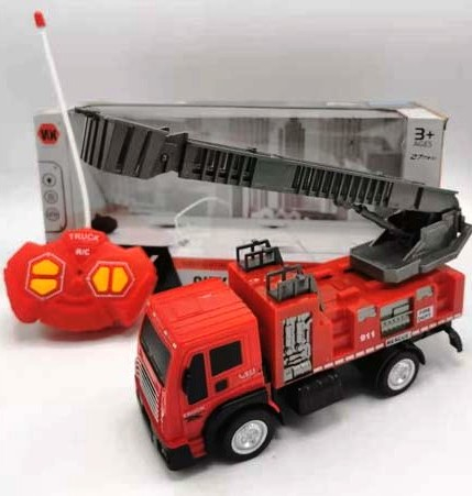 Пожарна с Радиоконтрол, 4 посоки със Стълба, Свети