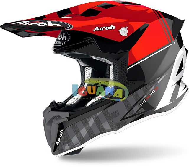 Каска Airoh TWIST 2.0 TECH RED GLOSS