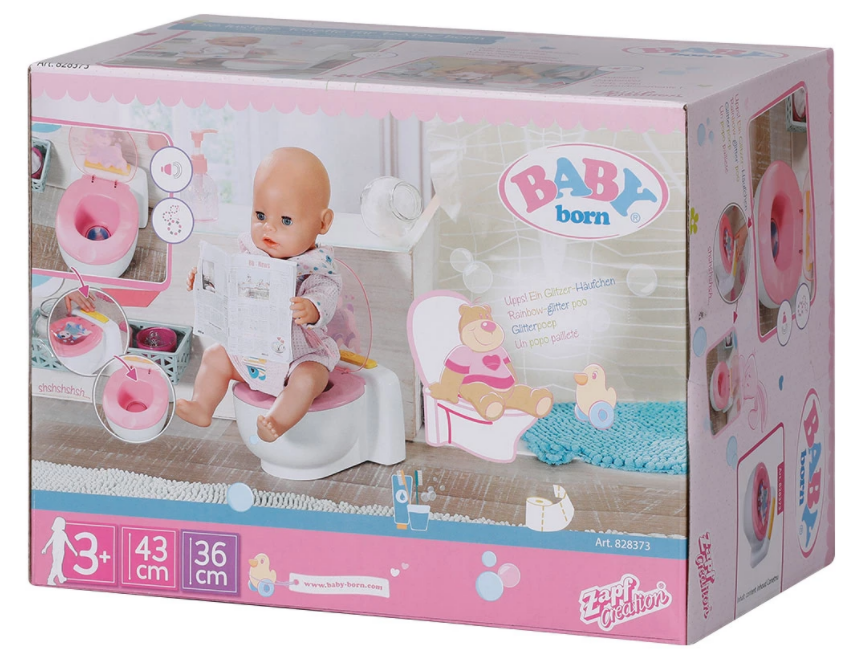 BABY Born, Бейби Борн- Тоалетна със Звук