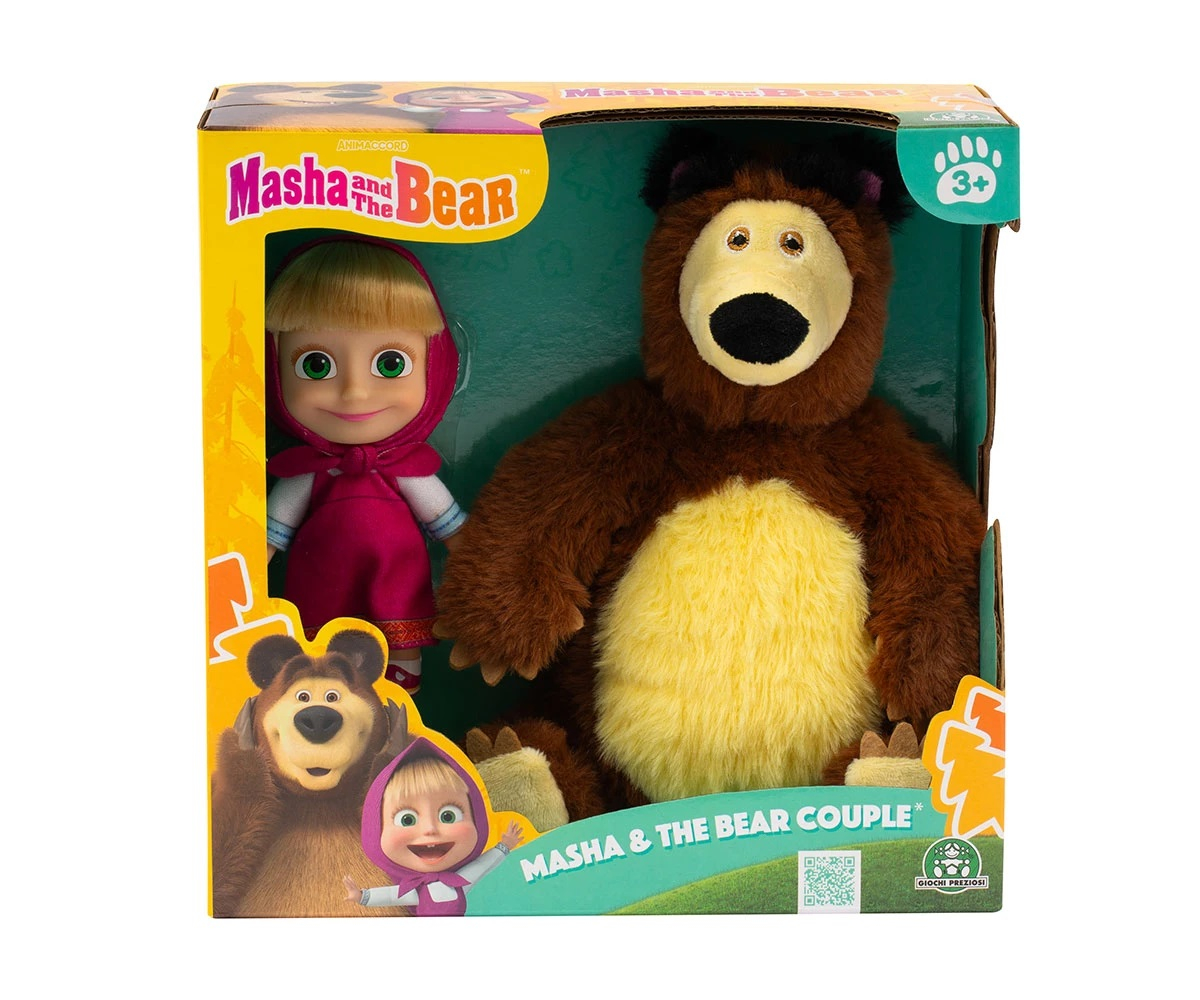 Маша и Мечока Плюшен мечок и кукла Маша