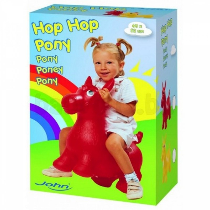 Хоп Хоп скачащо гумено Пони John