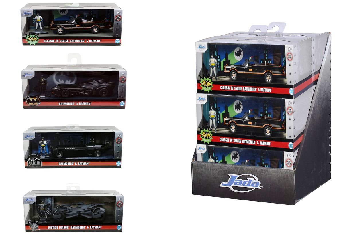 Jada Toys Автомобила на Batman/Батман Batmobile/Батмобил