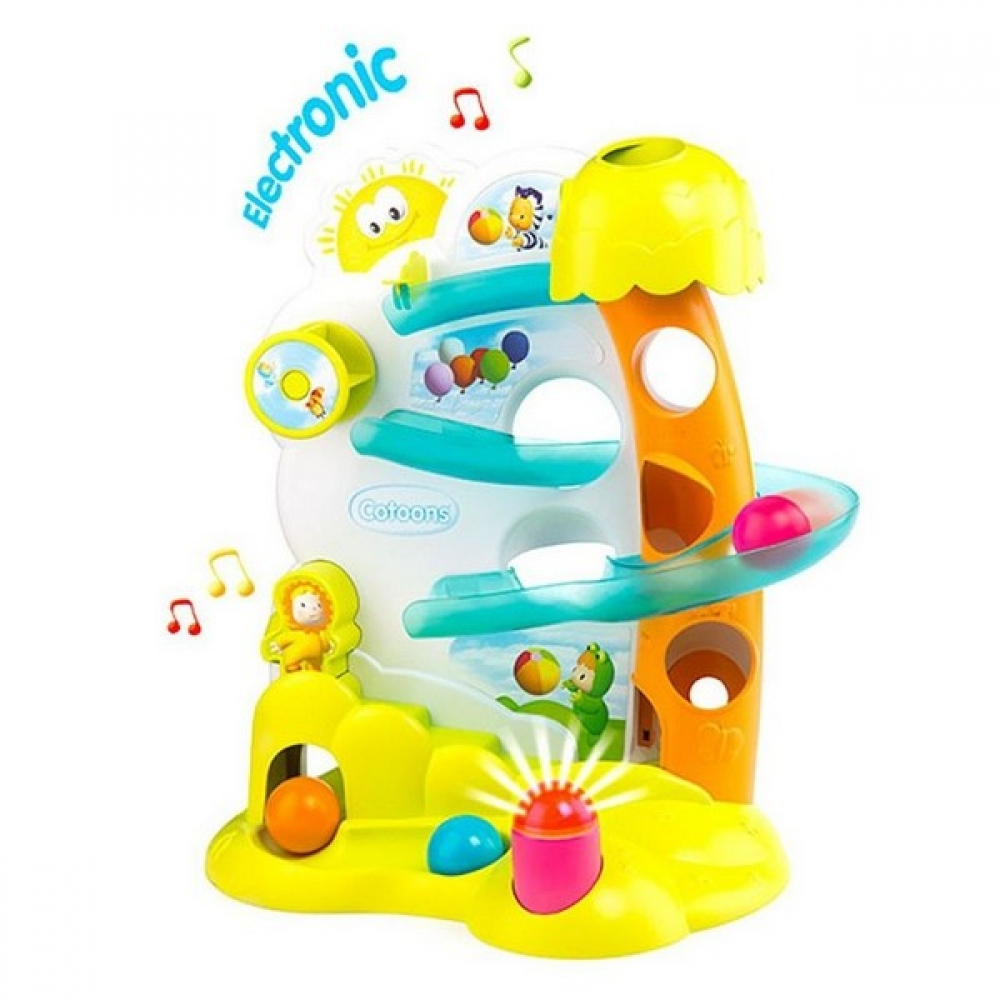 Smoby-Cotoons Детски ролбан с топки,светлини и звук