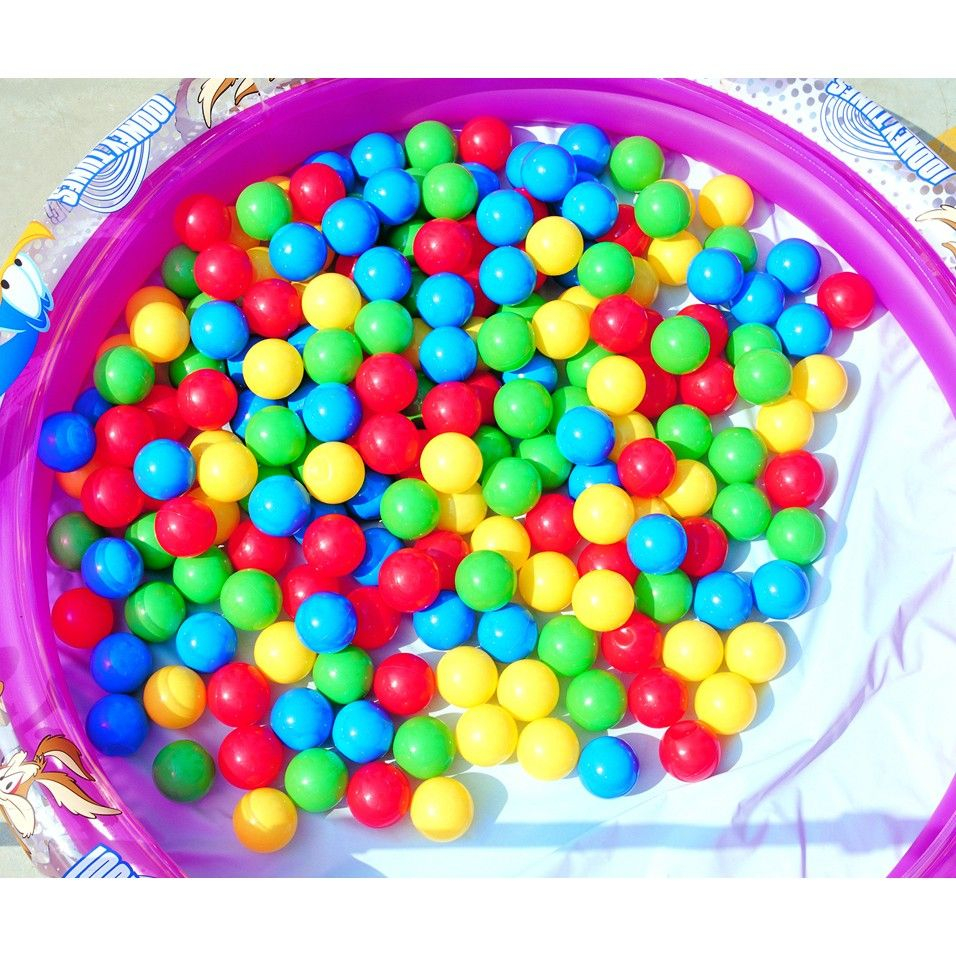 BESTWAY Цветни Топки 100 броя с диаметър 6.5см