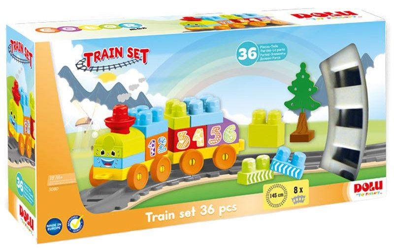 DOLU Игрален Комплект Детско влакче, 36 части