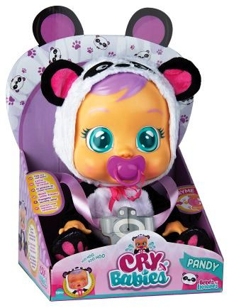 IMC Кукла със сълзи Crybabies Pandy, панда