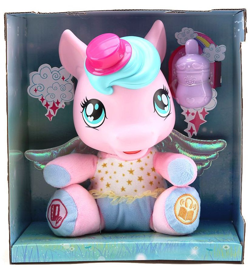 NTOYS Интерактивна играчка КОНИ ПРИКАЗНОТО ПОНИ, Чуй песнички,приказки и забавни звуци