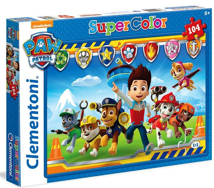 CLEMENTONI Пъзел PAW PATROL/Пес Патрул, 104 части