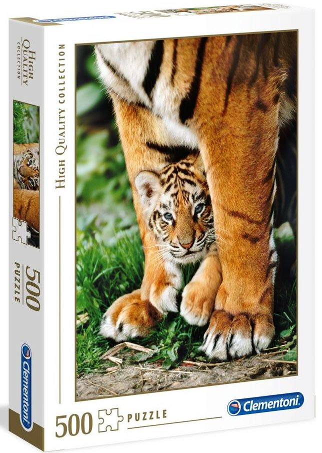 CLEMENTONI 500 части Пъзел High Quality Collection Bengal tiger cub/Бенгалски тигър