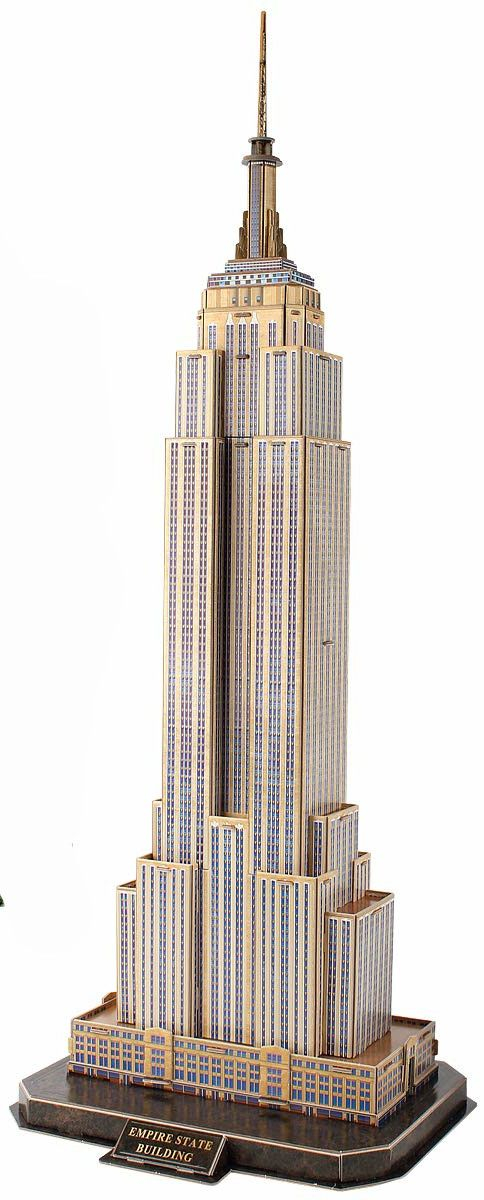 Cubic Fun Пъзел 3D National Geographic Empire State Building 66 части