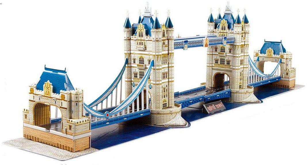 Cubic Fun Пъзел 3D National Geographic Tower Bridge 120 части