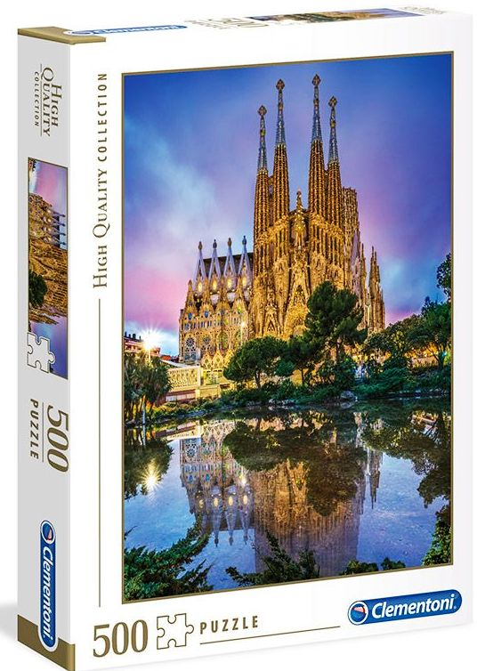 CLEMENTONI Пъзел BARCELONA/Барселона, 500 части