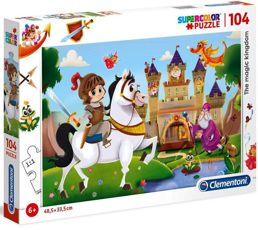 CLEMENTONI Пъзел The Magic Kingdom/Магическото Кралство, 104 части
