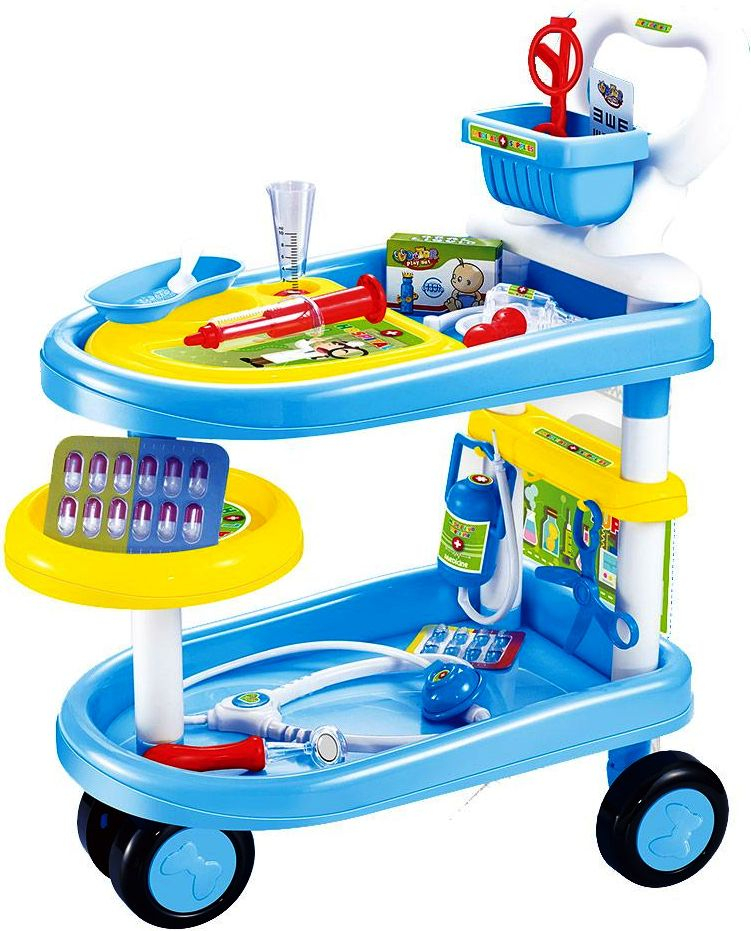 OCIE Количка с докторски принадлежности DOCTOR, 37 части