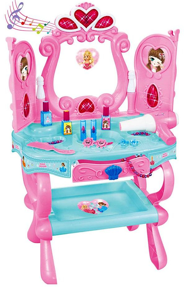 OCIE Тоалетка със звук и светлина MAGIC DRESSING TABLE, 38 части